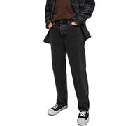 JACK & JONES Men's Jjieddie Jjoriginal Cj 275 Sn Trouser, Black Denim, 33 W/30 L