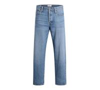 JACK & JONES Men's Jjieddie Jjoriginal Sq 229, Blue Denim, 34 W/32 L
