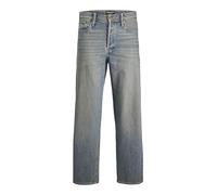JACK & JONES Men's Jjieddie Jjoriginal Sq 543 Jean Pants, Blue Denim, 34 W/32 L