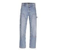 JACK & JONES Men's Jjieddie Jjpainter SBD 820 Sn Jean Pants, Blue Denim, 36 W/32 L