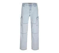 JACK & JONES Men's Jjieddie Jjwade Mf 448 Sn Jeans, Blue Denim, 36W x 32L