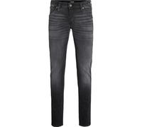 JACK & JONES Men's Jjiglenn Jjfox 50sps Ge 343 Noos Shorts, Black Denim, 33 W/30 L
