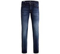 JACK & JONES Men's Jjiglenn Jjicon Jj 057 50sps Noos Slim Jeans, Blue (Blue Denim), W32/L30 (Manufacturer size: 32)