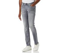 JACK & JONES Men's Jjiglenn Jjicon Jj 257 50sps Noos Slim Jeans, Grey (Grey Denim), W33/L32 (Manufacturer size: 33)