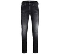 JACK & JONES Men's JJIGLENN JJICON JJ 557 50SPS NOOS Jeans, Black Denim, 31 W/30 L