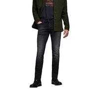 JACK & JONES Men's JJIGLENN JJICON JJ 557 50SPS NOOS Jeans, Black Denim, 34 W/36 L