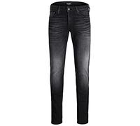 Jack & Jones Men's Jjiglenn Jjicon Jj 557 50sps Noos Jeans, Black Denim, 34W 32L UK