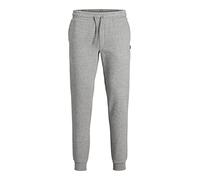JACK & JONES Men's Jjigordon Jjsoft Sweat Pant GMS Noos Trouser, Grey (Light Grey Blend Light Grey Blend), XL