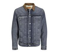 JACK & JONES Men's Jjijean Jjjacket W Sherpa Wi 200 Sn Short Jacket, Blue Denim, XS