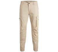 Jack & Jones Men's Jjipaul Jjflake Akm 542 Crockery Noos Pants, Crockery, 34W 32L UK