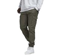 JACK & JONES Men's Jjipaul Jjflake AKM 542 Nigh Ps Trouser, Olive Night, 40 W/34 L