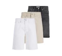 Jack & Jones Men's Jjirick Jjoriginal Shorts at 999 3 Pk Mp, Black, S
