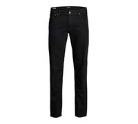 Jack & Jones Men's Jjitim Jjoriginal Am 816 Plus Noos Slim Jeans, Black (Black Denim Black Denim), 42W 32L UK