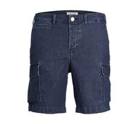 JACK & JONES Men's Jjitucker Jjcargo Shorts Mf 534 Sn, Blue Denim, M