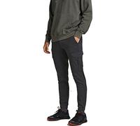 Mens Jack & Jones Cuffed Cargo Trousers Slim Fit Casual Combat Pants Waist 28-36
