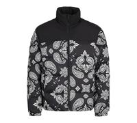 JACK & JONES Men's Jjmoon Stand Collar Puffer Jacket, Tap shoe/detail: aop, XL