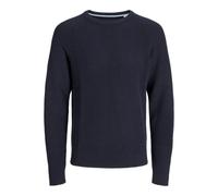 JACK & JONES Men's Jjpannel Knit Crew Neck Aw25, Sky Captain, M