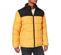 JACK & JONES Men's Jjpaul Buffer Collar Jacket, Golden Orange/Detail: Blocking, L