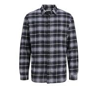 Bestseller A/S Men's Jjplain Fall Check Shirt LS, OmbrÉ Blue, XL