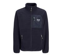 JACK & JONES Men's Jjtheo Fleece Jacket, Sky Captain, S, Sky captain, S