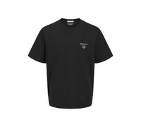 JACK & JONES Men's Joracapulco Back Tee SS Crew Neck, Black, M