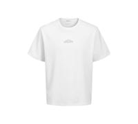 JACK & JONES Men's Joracapulco Back Tee SS Crew Neck, Bright White, S