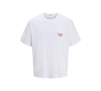 JACK & JONES Men's Joracapulco Type Tee SS Crew Neck Mni, Bright White, 7 Years
