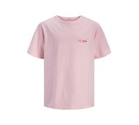 JACK & JONES Men's Joralmeria World Tee Ss Crew Neck Jnr, Tickled Pink, 10 Years