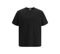 JACK & JONES Men's Jorcanggu Emb Graphic Tee SS Crew Neck, Black, S