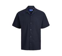 Jack & Jones Easter Palma Seersucker Short Sleeve Shirt Blue L Men
