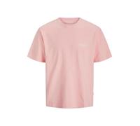 JACK & JONES Men's Jorhydra Photo Tee SS Crew Neck, Tickled Pink, XL