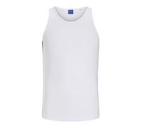 JACK & JONES Men's Jorhydra Pointelle Tank Top, Bright White, M