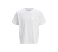 JACK & JONES Men's Jormarrakesh Back Tee SS Crew Neck, Bright White, M