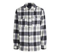 JACK & JONES Men's Jorollie Check Overshirt Ls Sn Shirt, Blazer Navy, S