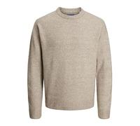 JACK & JONES Men's Jorollie Knit Crew Neck Sn Jumper, Atmosphere, XXL