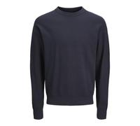 JACK & JONES Men's Jorscott Knit Crew Neck Sweater, Sky Captain, Medium