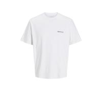 JACK & JONES Men's Jorurban Edge Graphic Tee Ss Cn Ln, Bright White, S