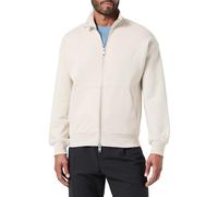 JACK & JONES Men's Jorvolume Sweat Zip High Neck Blk Sweatshirt, Moonbeam, XS