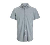 Jack & Jones Men's Jprblalance Pique S/S Shirt SMU, Stormy Sea, M