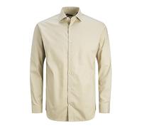 Jack & Jones Blaparker Long Sleeve Shirt Beige S Men