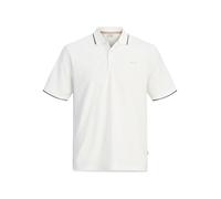 JACK & JONES Men's Jprblualves SS Polo Noos, Cloud Dancer, L
