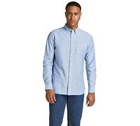 Jack & Jones Men's JPRBLUBROOK Oxford Shirt L/S NOOS, mere Blue/fit: Slim fit, M