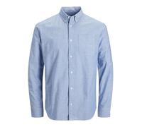 Jack & Jones Men's JPRBLUBROOK Oxford Shirt L/S NOOS, mere Blue/fit: Slim fit, M