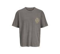 Jack & Jones Men's Jprblumanson SS Tee, Steeple Gray, M
