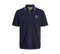 JACK & JONES Men's Jprblushield SS Polo Sg Shirt, Seaborne, S