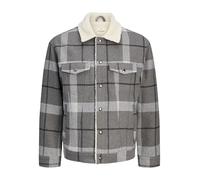 JACK & JONES Men's Jprblutexas Wool Blend Trucker Jacket Sn, Gray, M