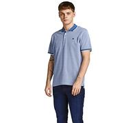 JACK & JONES Mens Jprbluwin Polo Shirt, Bright Cobalt, XL UK
