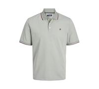 JACK & JONES Men's Jprbluwin Polo Ss Noos Shirt, Lily pad, S