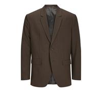 JACK & JONES Men's Jprbushwick Harry Blazer Reg Noos Suit Jacket, Slate Black/Checks: Regular fit, 46R