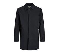 Jack & Jones Men's Jprcccity Mac Coat, Black, M